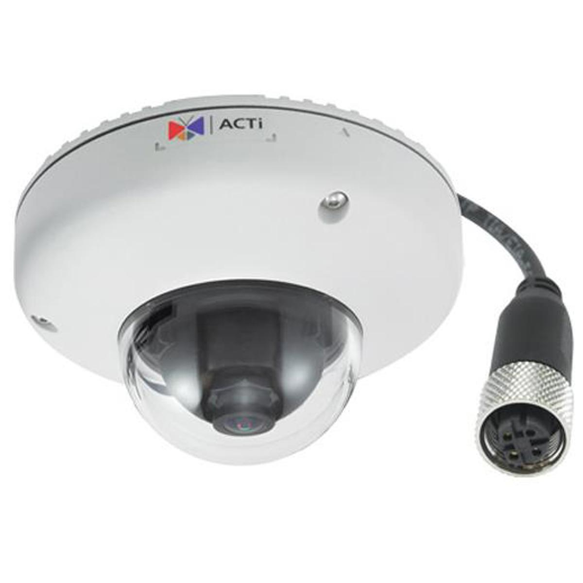 

ACTi E918M 3MP Outdoor Mini Dome Camera with M12 Connector & Fixed Lens