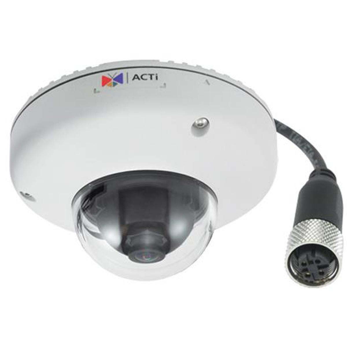 

ACTi E921M 5MP Outdoor Mini Fisheye Dome Camera with M12 Connector & Fixed Lens
