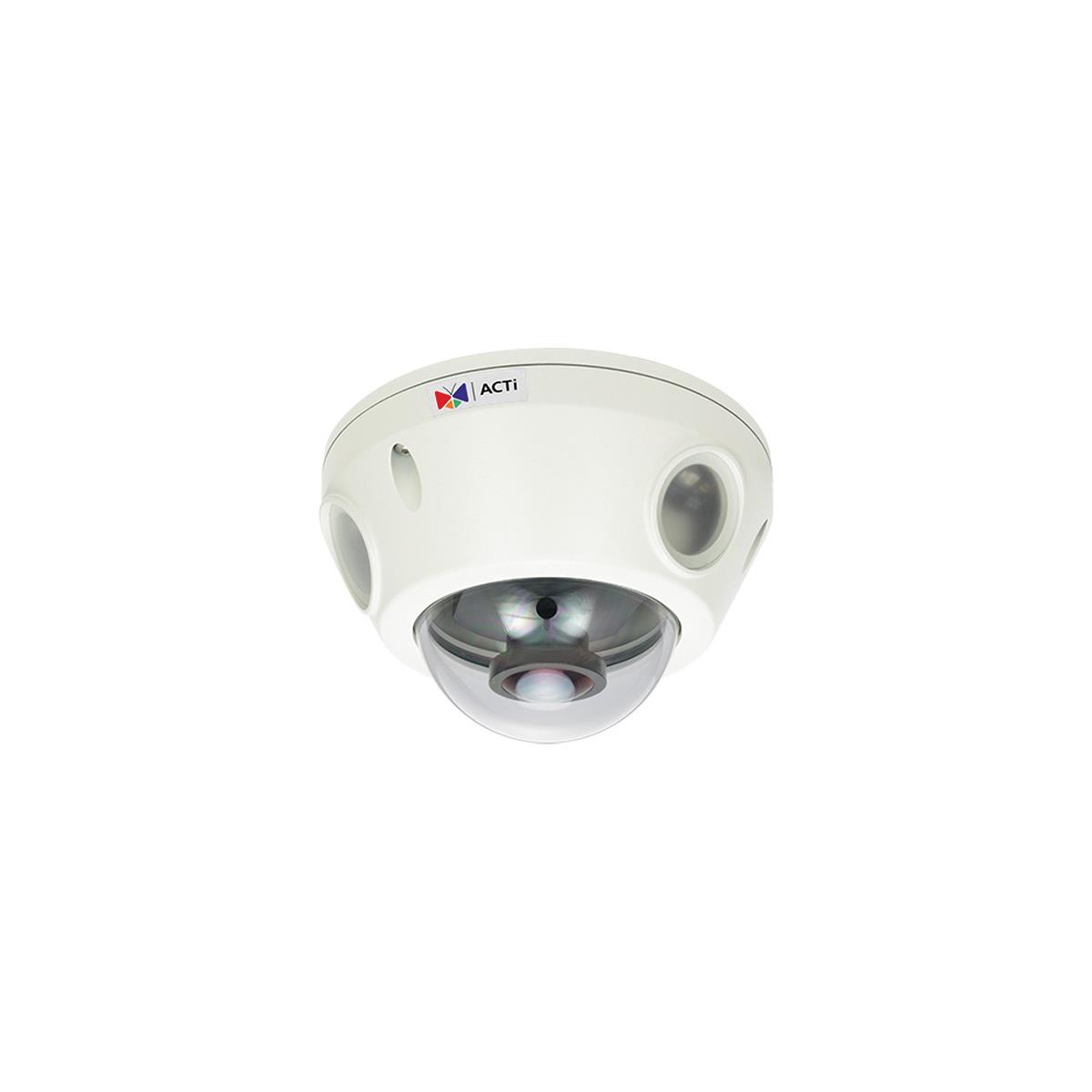 3MP Day/Night Outdoor Mini Fisheye Dome Camera - ACTi E929