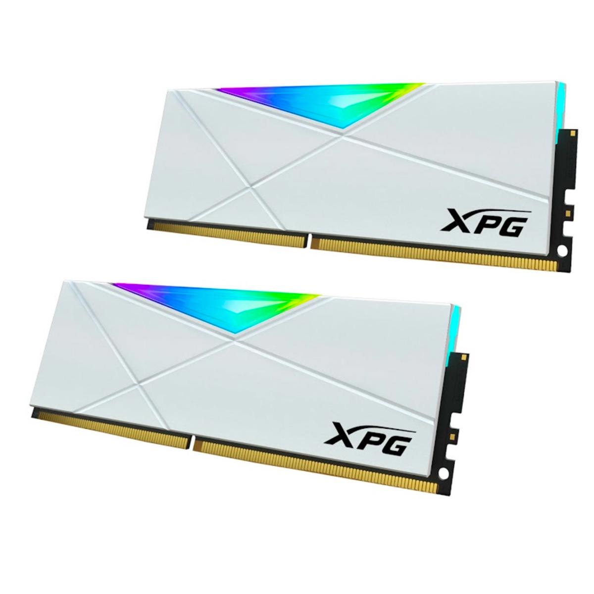 

XPG SPECTRIX D50 RGB 16GB (2x8GB) DDR4 4133MHz Memory Module, White