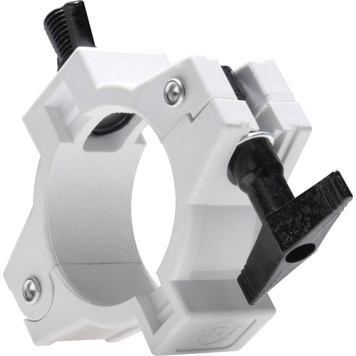

American DJ O Slim Pearl O-Clamp for 2" Rods, White