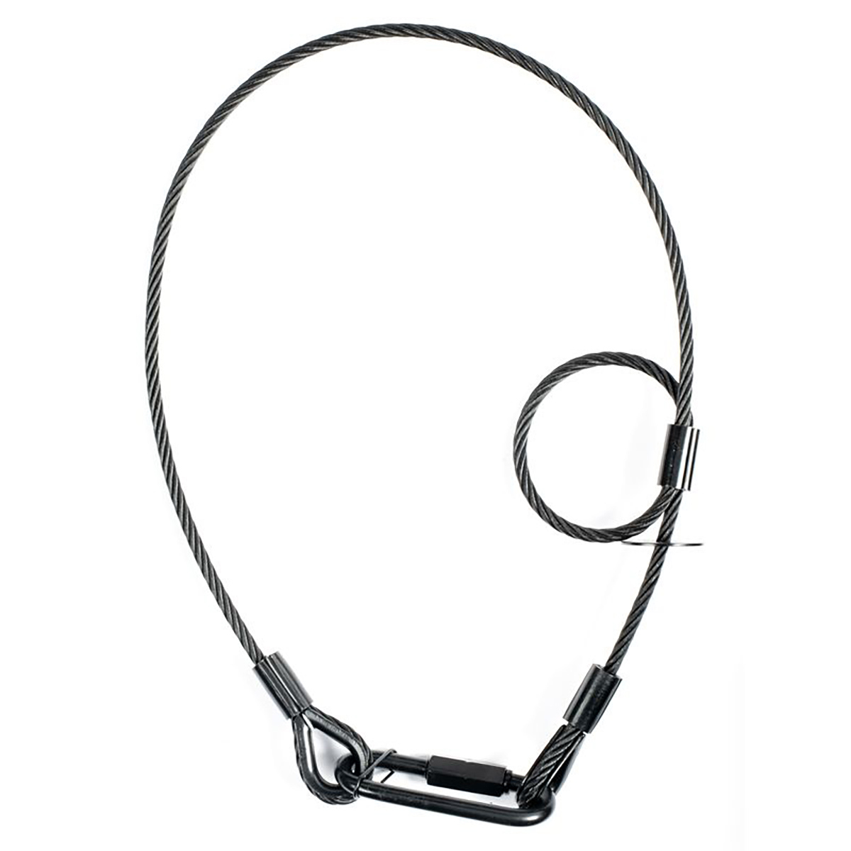 

American DJ Accu-Cable SC6B 31.5" Safety Cable, 155 lbs Load Capacity, Black