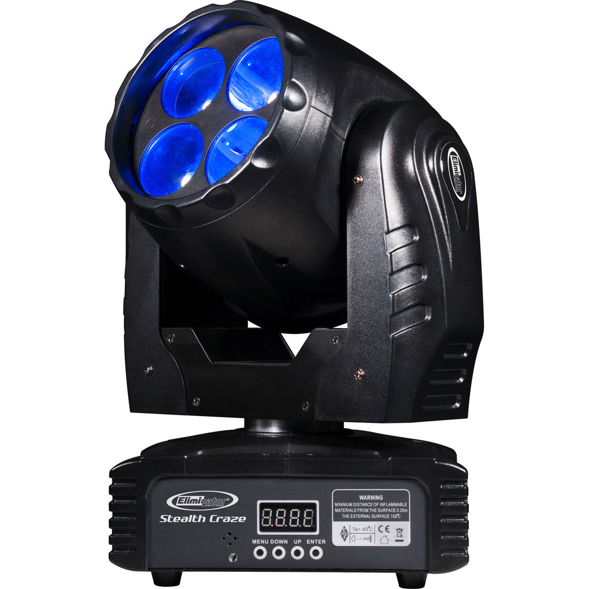 

American DJ Stealth Craze 4x 10W White LED Moving Head Light