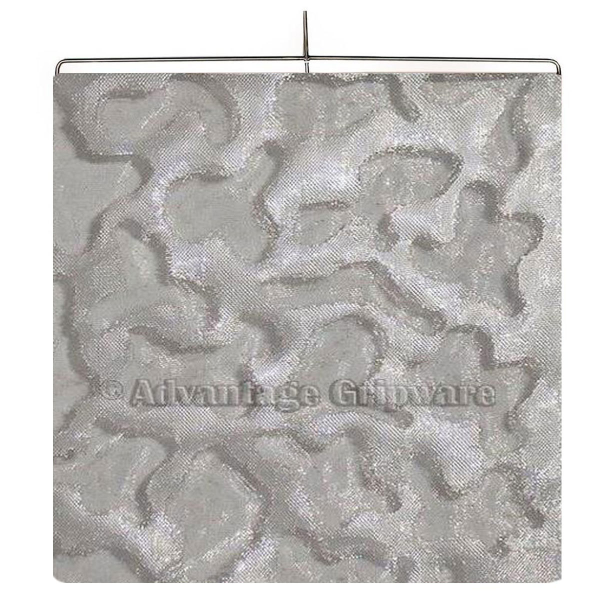

Advantage Gripware 48x48" Stainless Steel Frame Cello Cucoloris (Cookies)