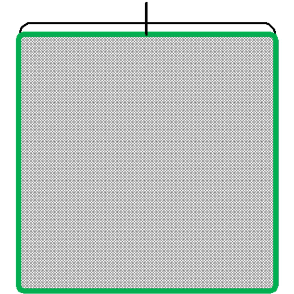 

Advantage Gripware 30x36" Single Net with Black Fabric Open End Scrim