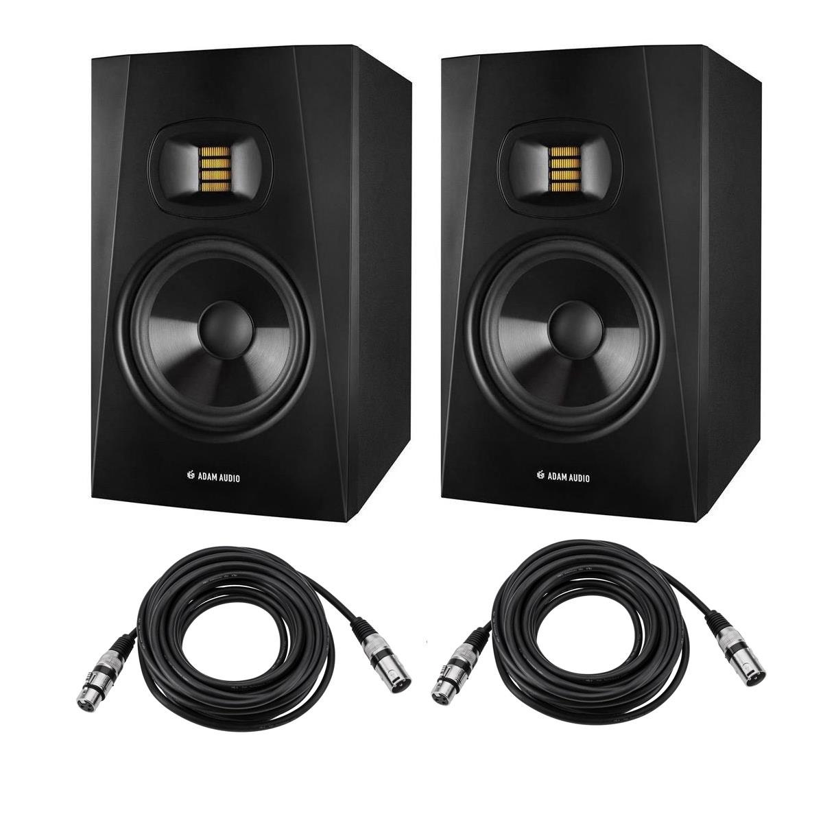 Photos - Speakers Adam Audio 2x Pro T7V 7" 70W 2-Way Active Monitor W/2x XLR Mic Cable 