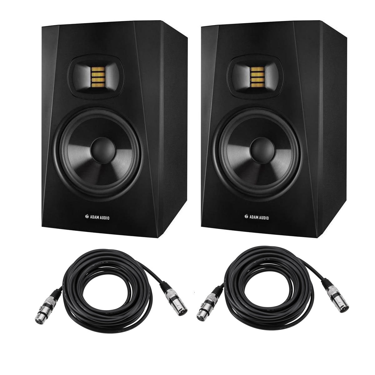 

Adam Audio 2x Pro T7V 7" 70W 2-Way Active Monitor W/2x XLR Mic Cable
