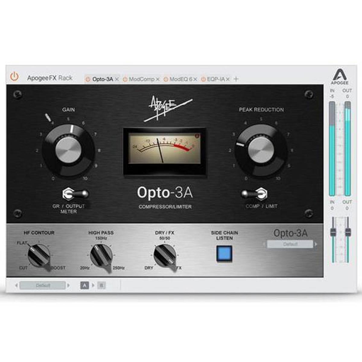 

Apogee Electronics Opto-3A, FX Rack Vintage Plug-In, Version 1, Download