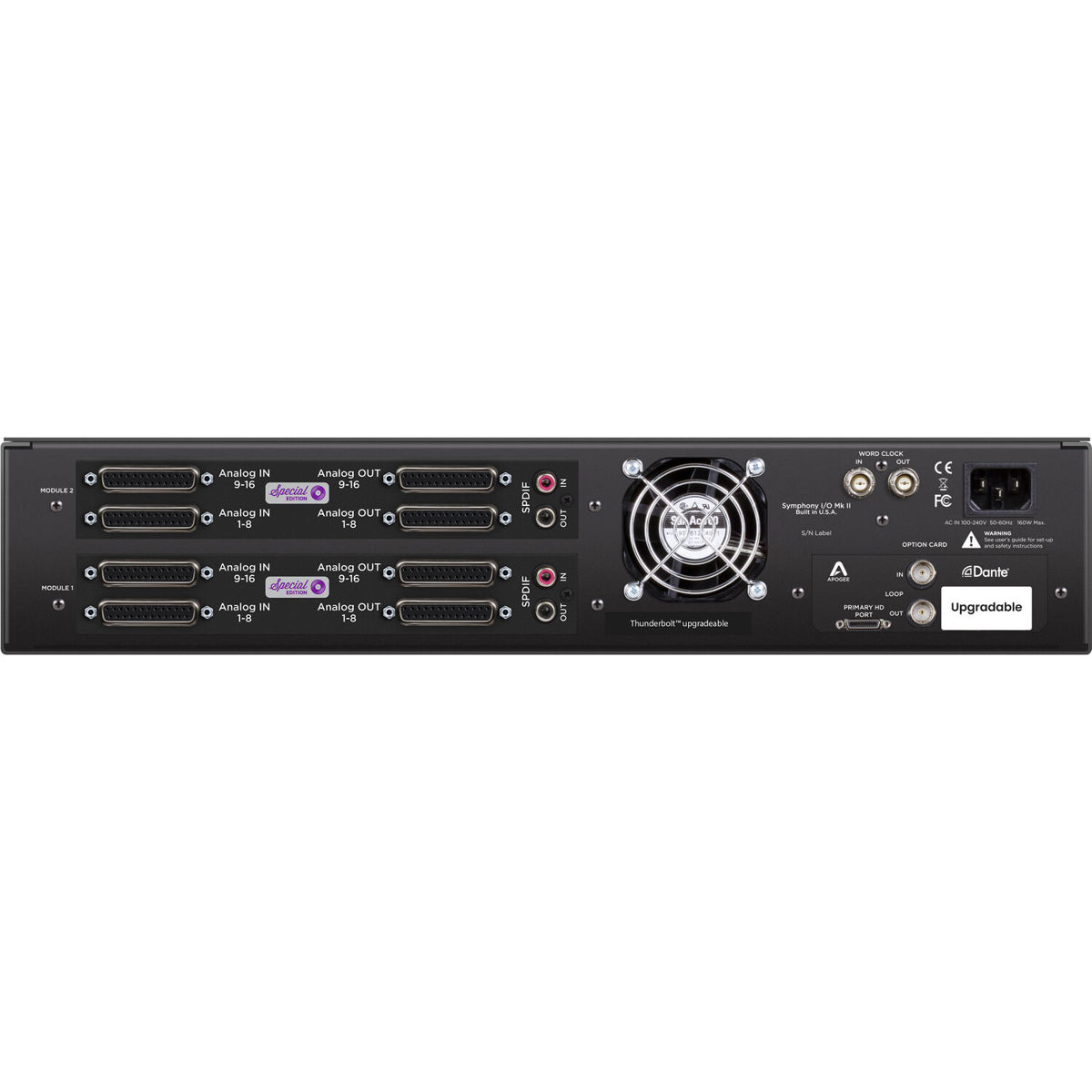 Image of Apogee Electronics Symphony I/O Mk II 32x32 SE Thunderbolt Audio Interface