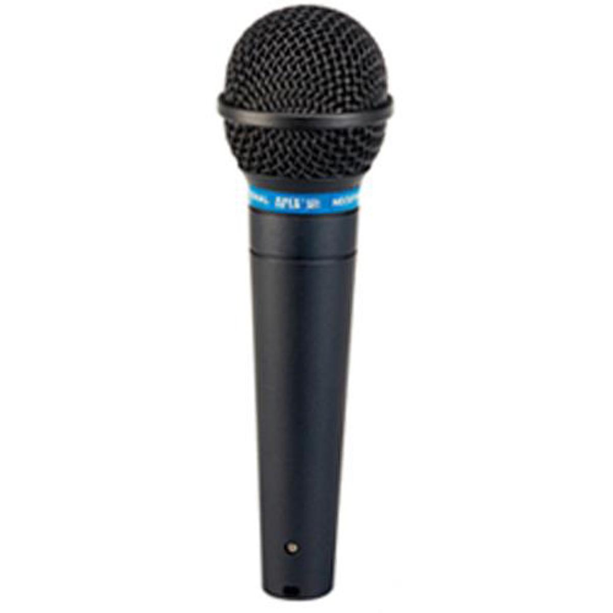 

Apex Apex381 Shockmount Neodymium Cardioid Mic, XLR-XLR Cable & Clip