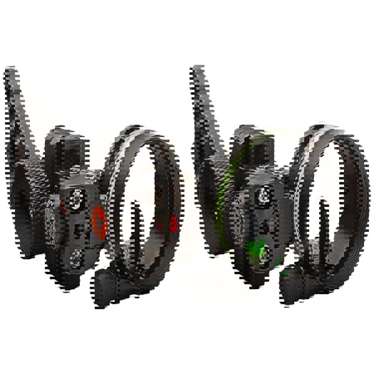 

Apex Gear Covert 1-Pin 0.019" Sight, Micro Pushbutton Light, Green Fiber, Black