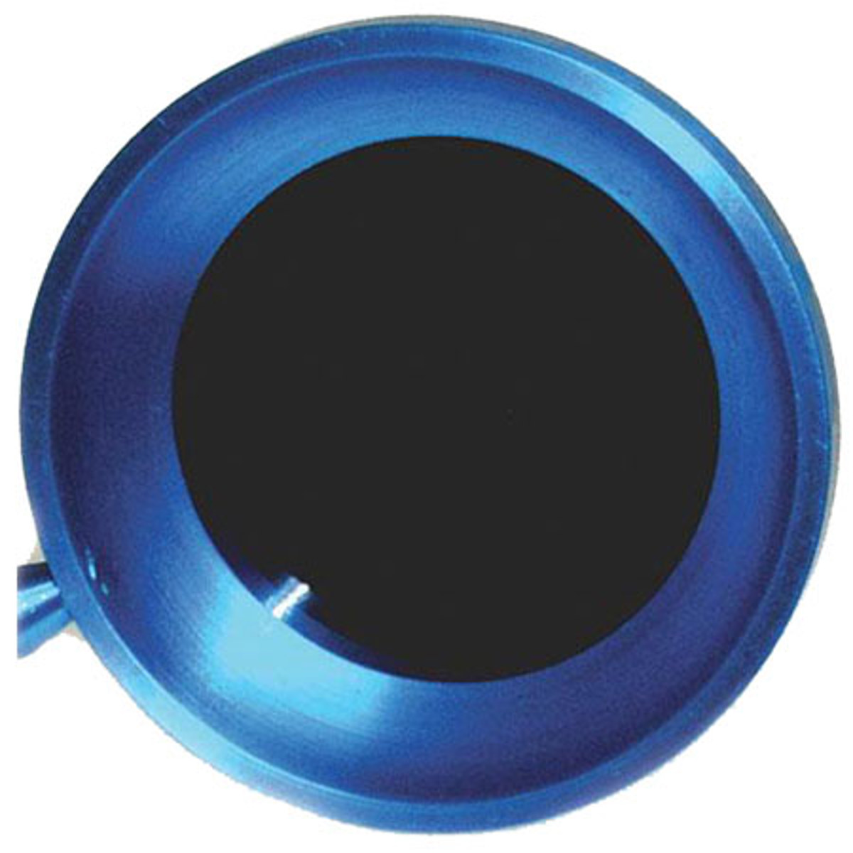 Image of Alan Gordon Enterprises Blue Ring Gaffer's Glass