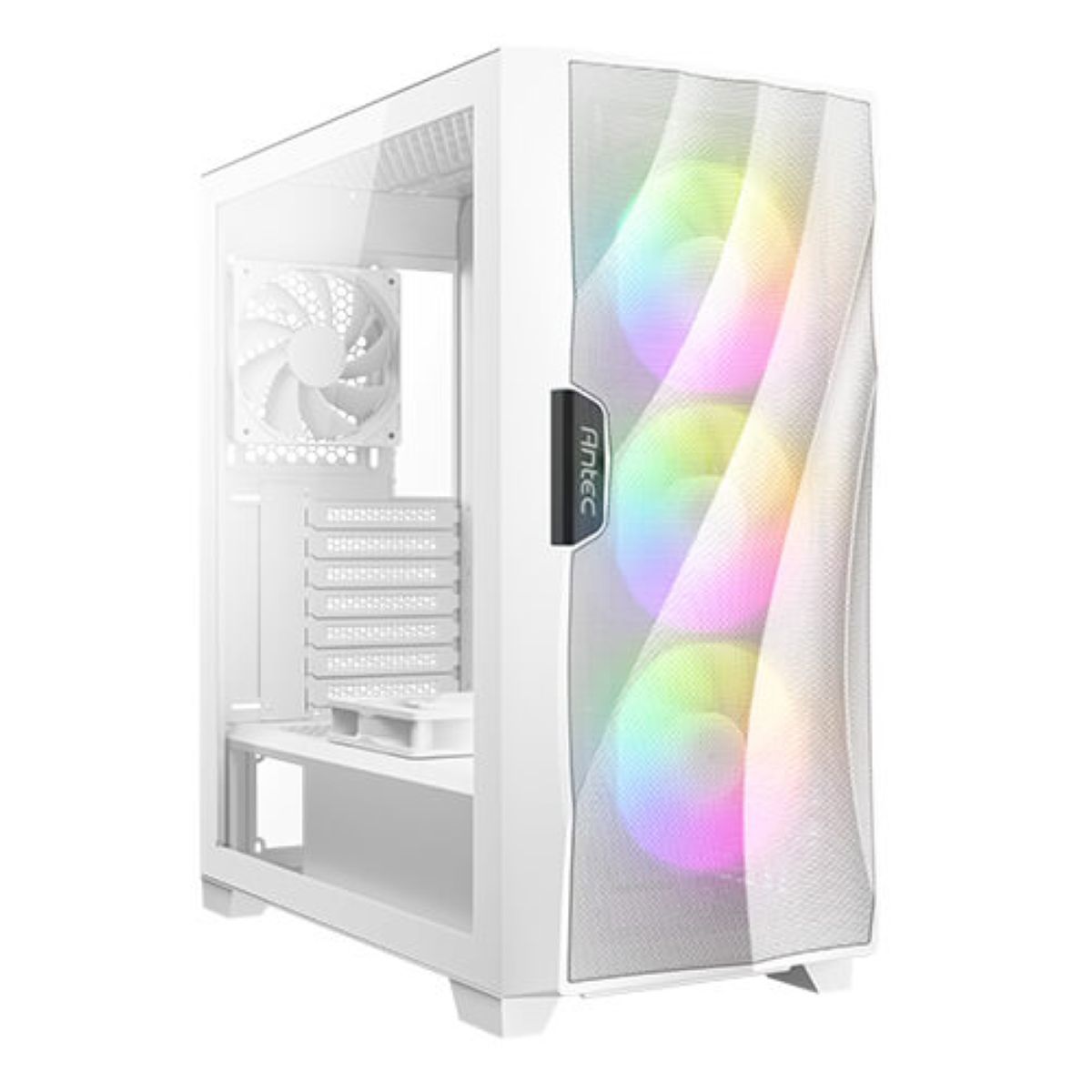 

Antec DF700 Flux ARGB Tempered Glass ATX Mid-Tower Gaming Computer Case, White