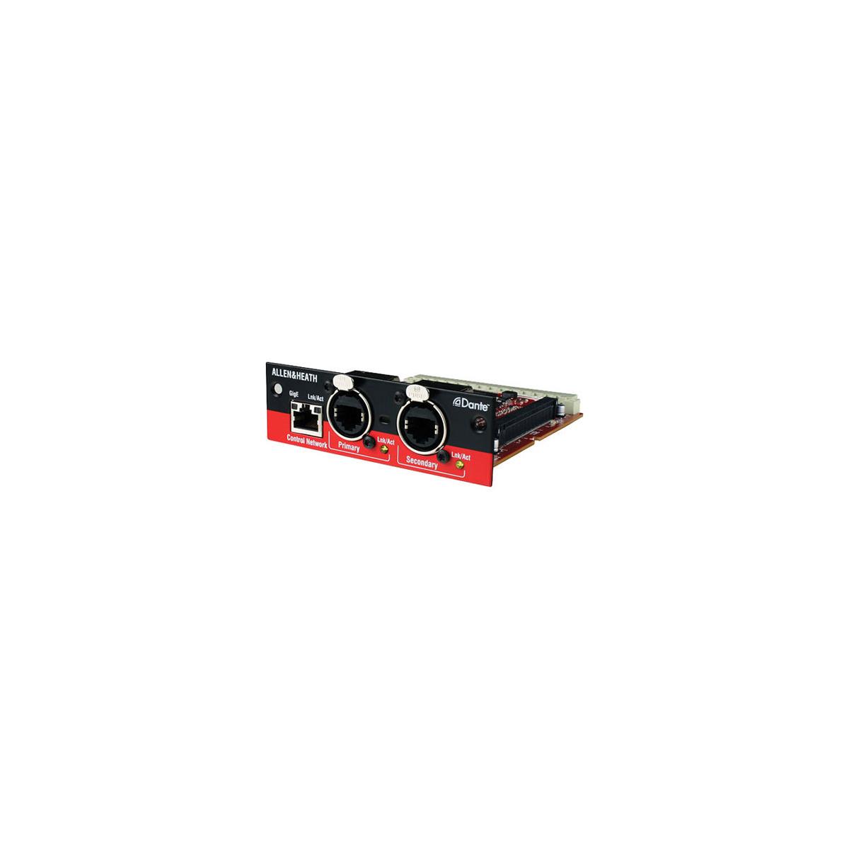 Image of Allen &amp; Heath 64 Channel Dante Interface Card for iDR MixRack System