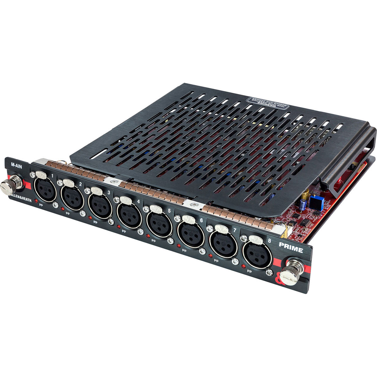 Image of Allen &amp; Heath PRIME Input Module Premium 8-Channel Preamp for DX32 Expander