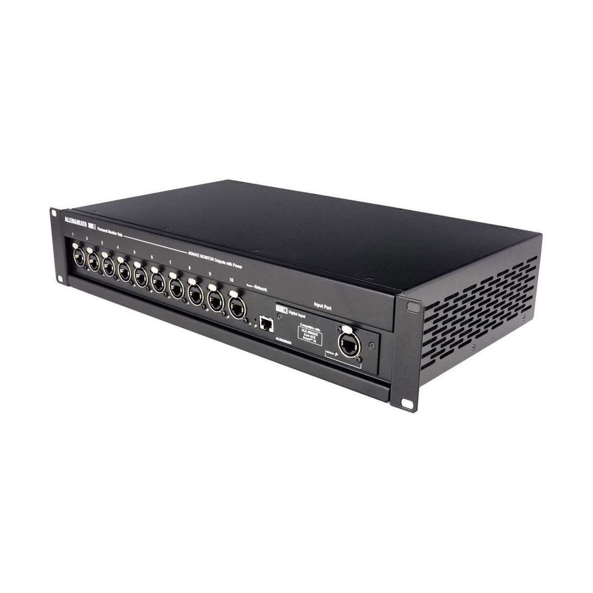 Allen & Heath ME-U 10 Port PoE Monitor Hub for Parallel Connection ME-1 -  Allen & Heath, AH-MEU