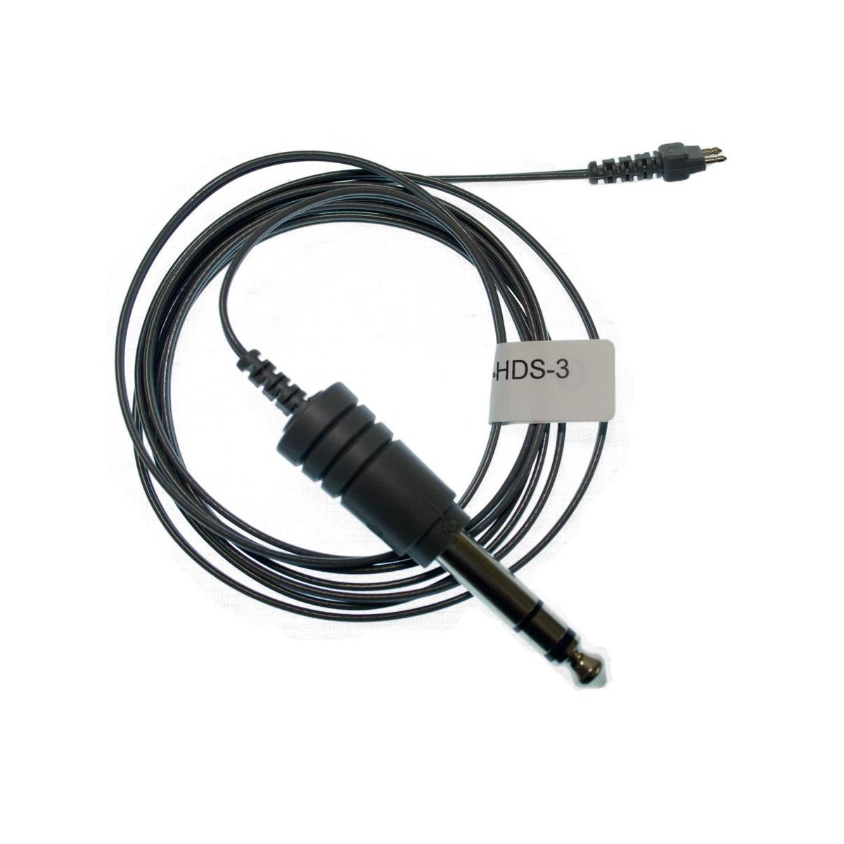 Image of Audio Implements HDS-3 Cord Straight with 1/4&quot; (6.3mm) Stereo Plug