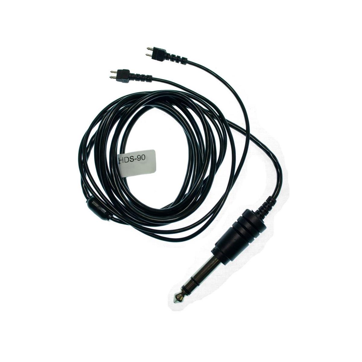 Image of Audio Implements HDS-90 Cord Straight Bouble Ear 1/4&quot; (6.3mm) &quot;Y&quot; Stereo
