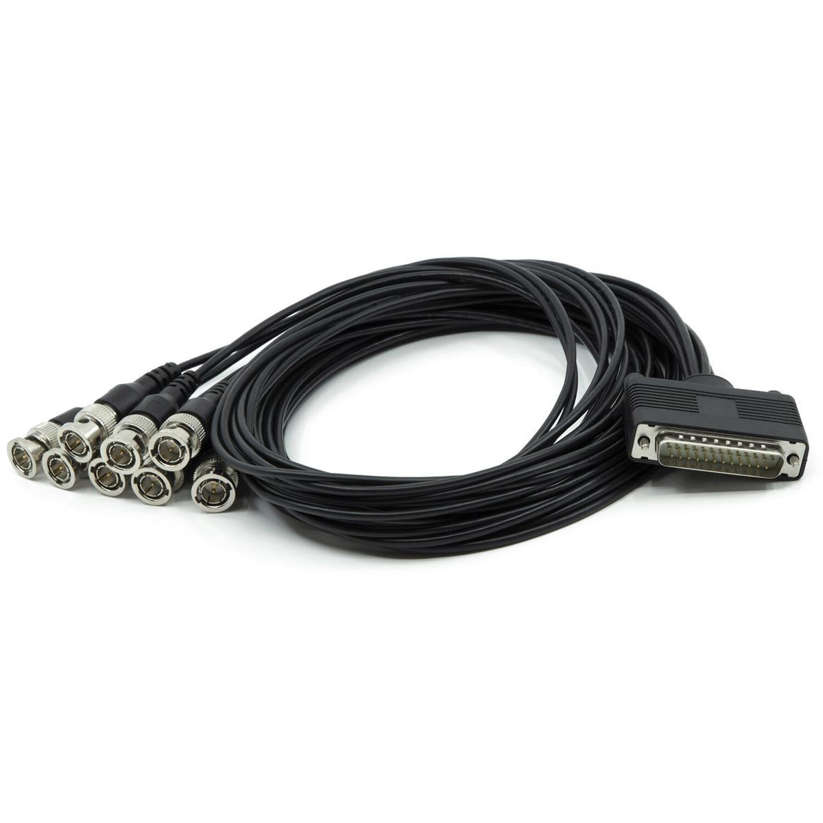 Image of AJA 12G-AM-8BNC-CBL Breakout Cable for AES Mini-Converter