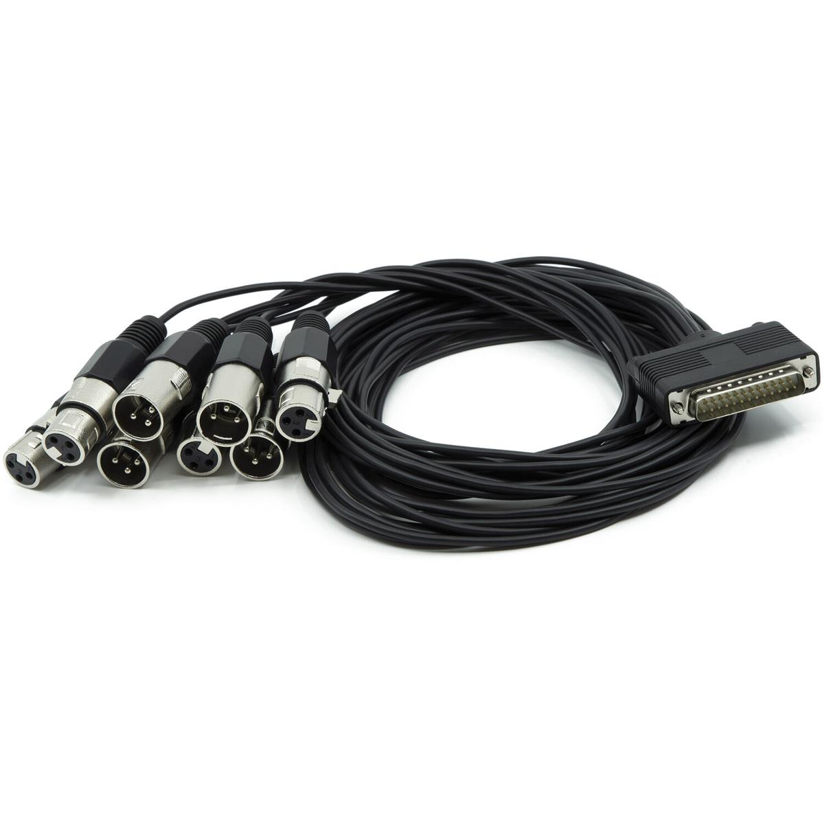 Image of AJA 12G-AM-8XLR-CBL Breakout Cable