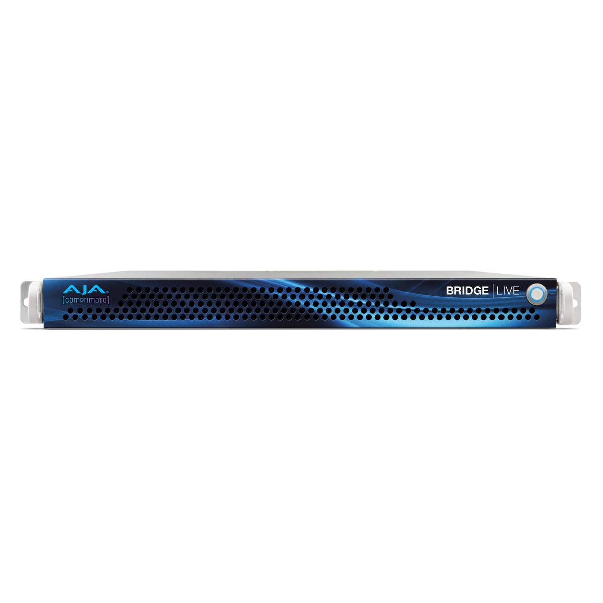 

AJA BRIDGE LIVE Turnkey System w/Multi-Channel Video Encoding,Decoding,Streaming