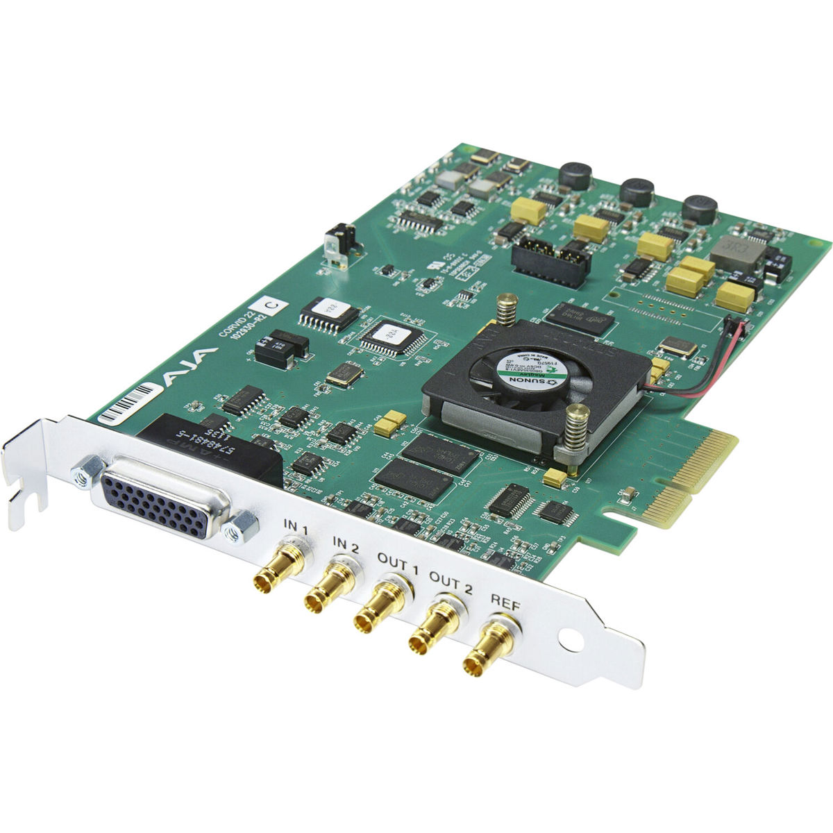

AJA Corvid 22 4-lane PCIe Card, 2-In/2-Out HD/SD/3G SDI with Bracket, No Cable