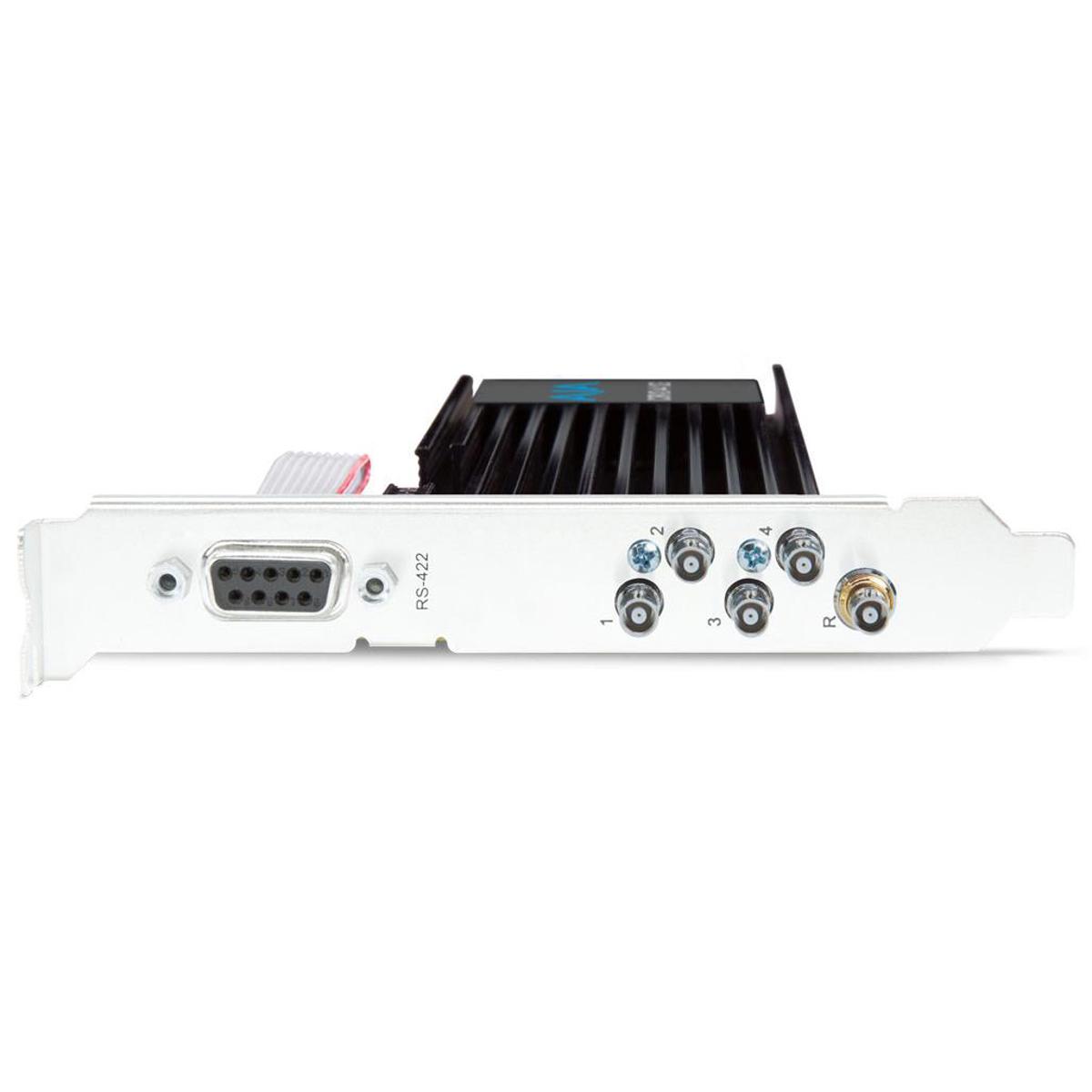 

AJA Corvid 44 12G PCIe 3.0 I/O Card, Short Bracket, Passive Cooling, No Cables