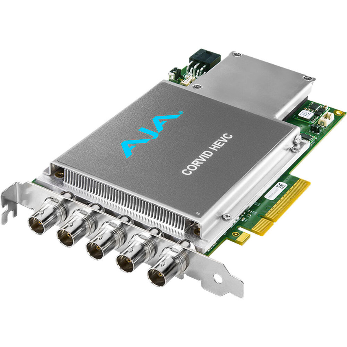 

AJA CRVHEVC-ATX-R0 Corvid HEVC Encoder Card, ATX6 Powered