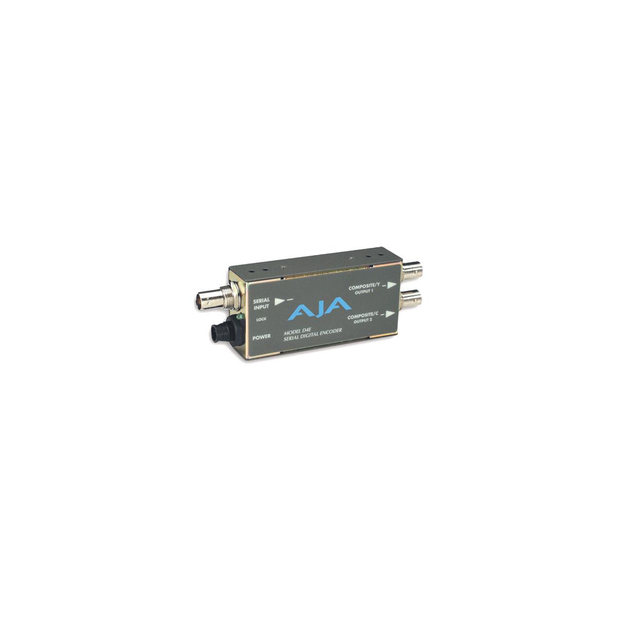 SDI to Composite or S-Video Transcoder - AJA D4E