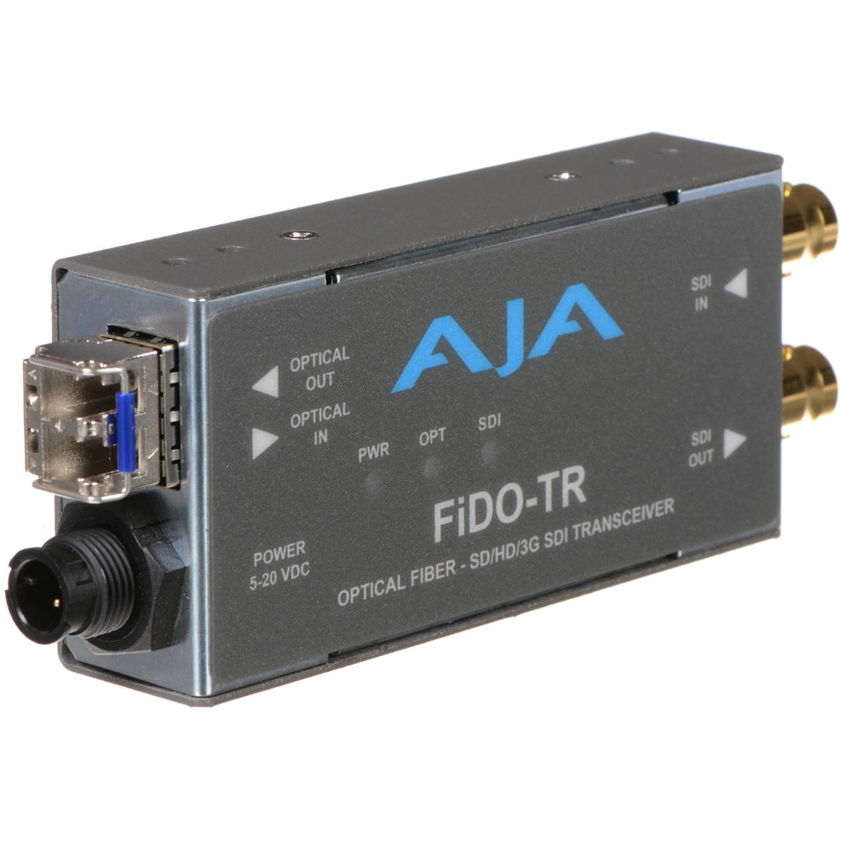 

AJA FIDO-TR SDI/HD-SDI/3G HD-SDI Fiber Transceiver