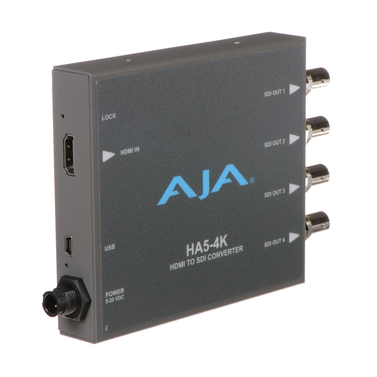 Image of AJA HA5-4K 4K HDMI to 4K SDI Mini-Converter