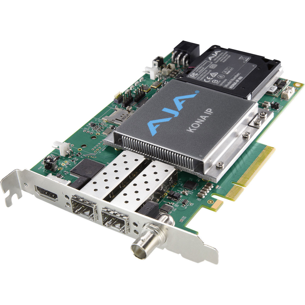 

AJA KONA IP Video/Audio I/O Card with 8-Lane PCIe 2.0 and HDMI Monitoring Output