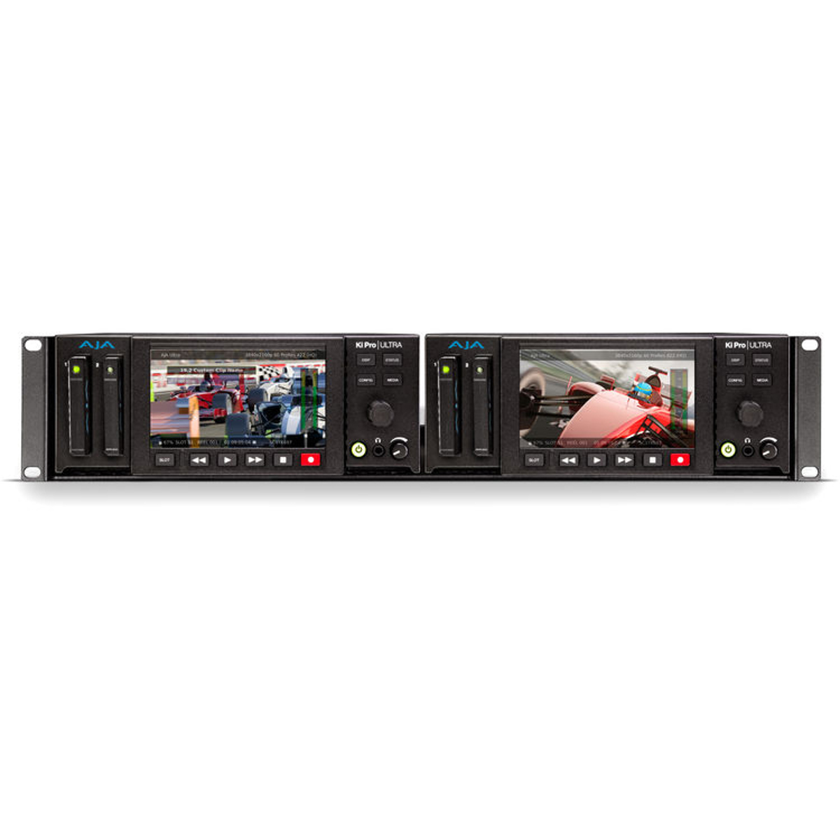 

AJA 2RU Rackmount for Ki Pro Ultra 4K Video Recorder and Player