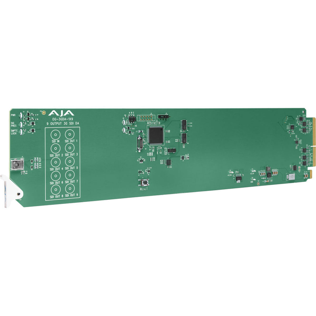 

AJA OG-3GDA-1X9 openGear 1x9 3G-SDI Reclocking DA, DashBoard Support