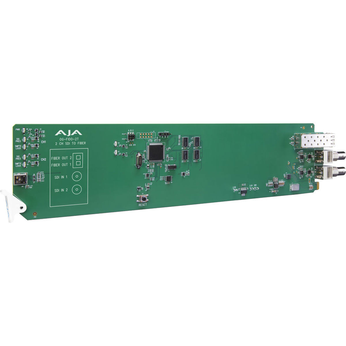 

AJA OG-FIDO-2T-X 2-Ch 3G-SDI to Single Mode LC Fiber Transmitter for CWDM