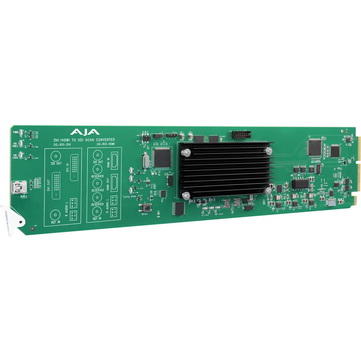 Image of AJA OG-ROI-HDMI openGear HDMI to 3G-SDI Scan Converter with DashBoard Support