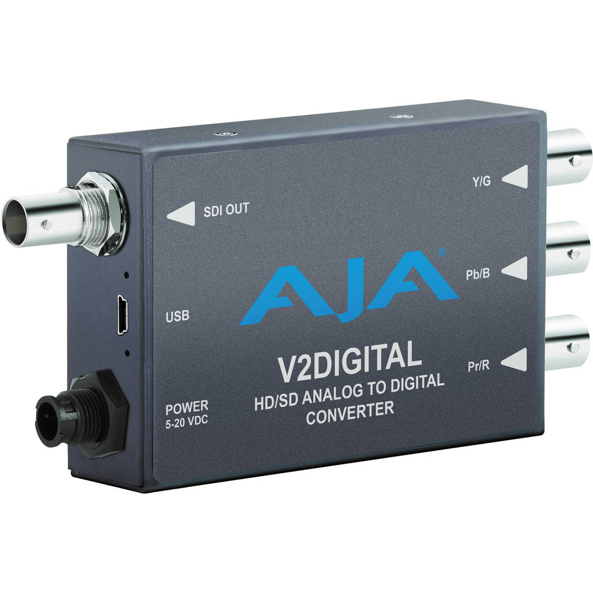 

AJA V2Digital Component/Composite Analog to HD/SD-SDI Mini-Converter