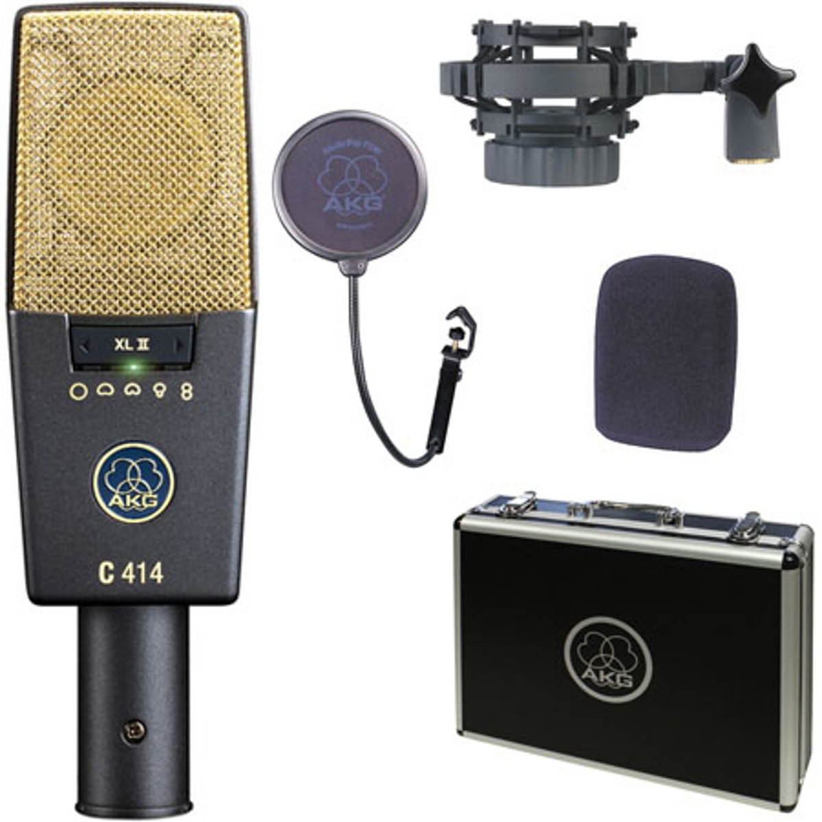

AKG AKG C414 XL II Large Diaphragm Microphone