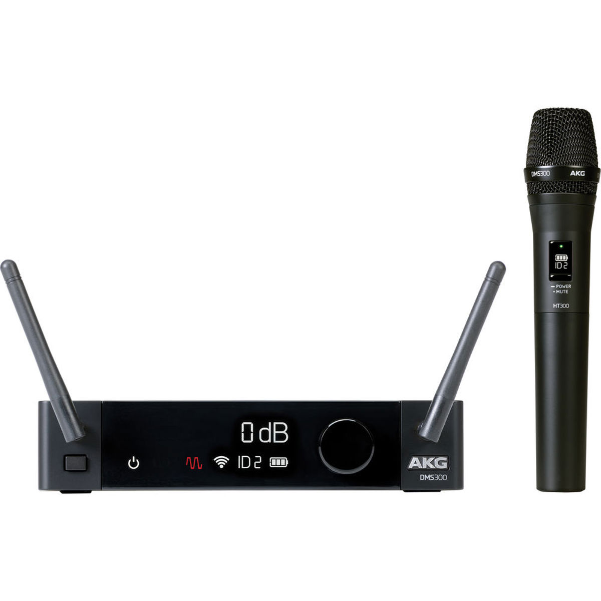 

AKG DMS100 8-Channel 2.4GHz Digital Wireless Microphone System