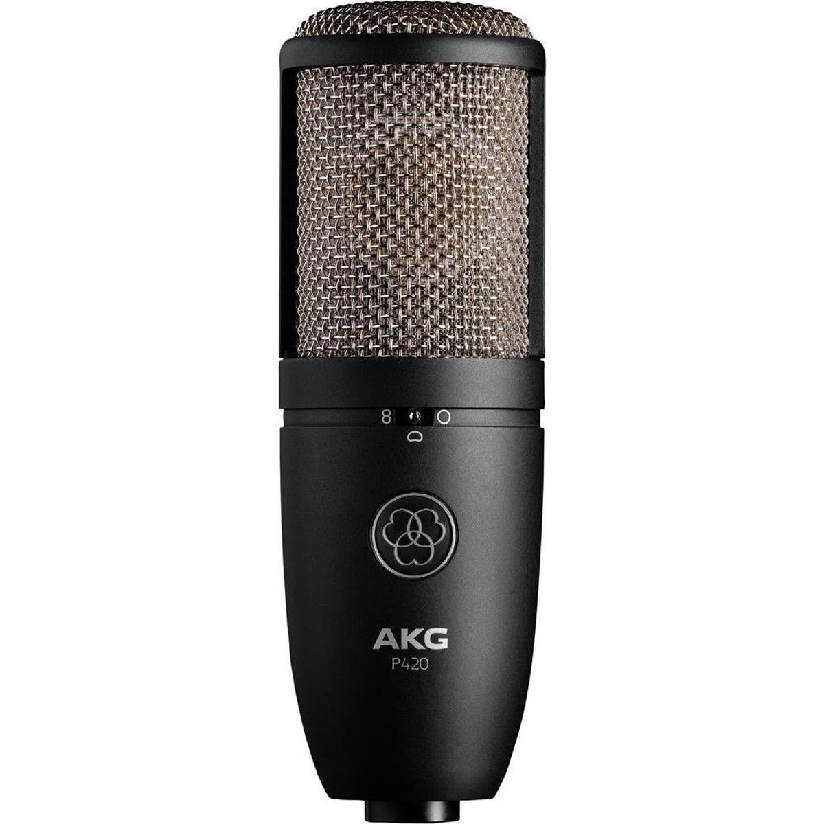 

AKG P420 Large Diaphragm Dual-Capsule True Condenser Microphone