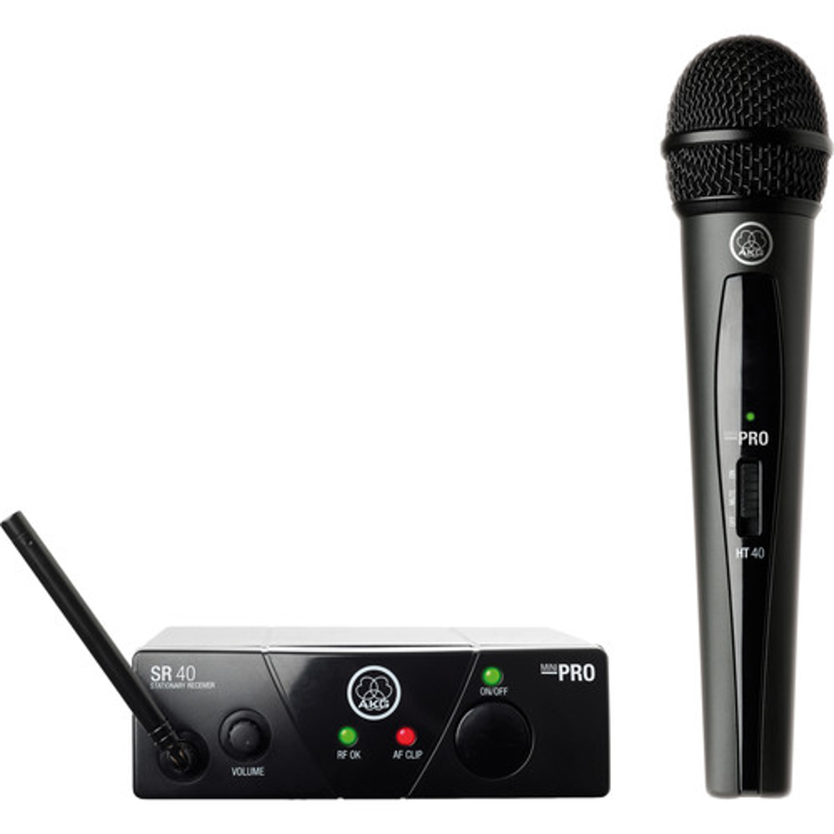 

AKG WMS40 Mini Single Vocal Set Wireless Mic System, Frequency Band: A