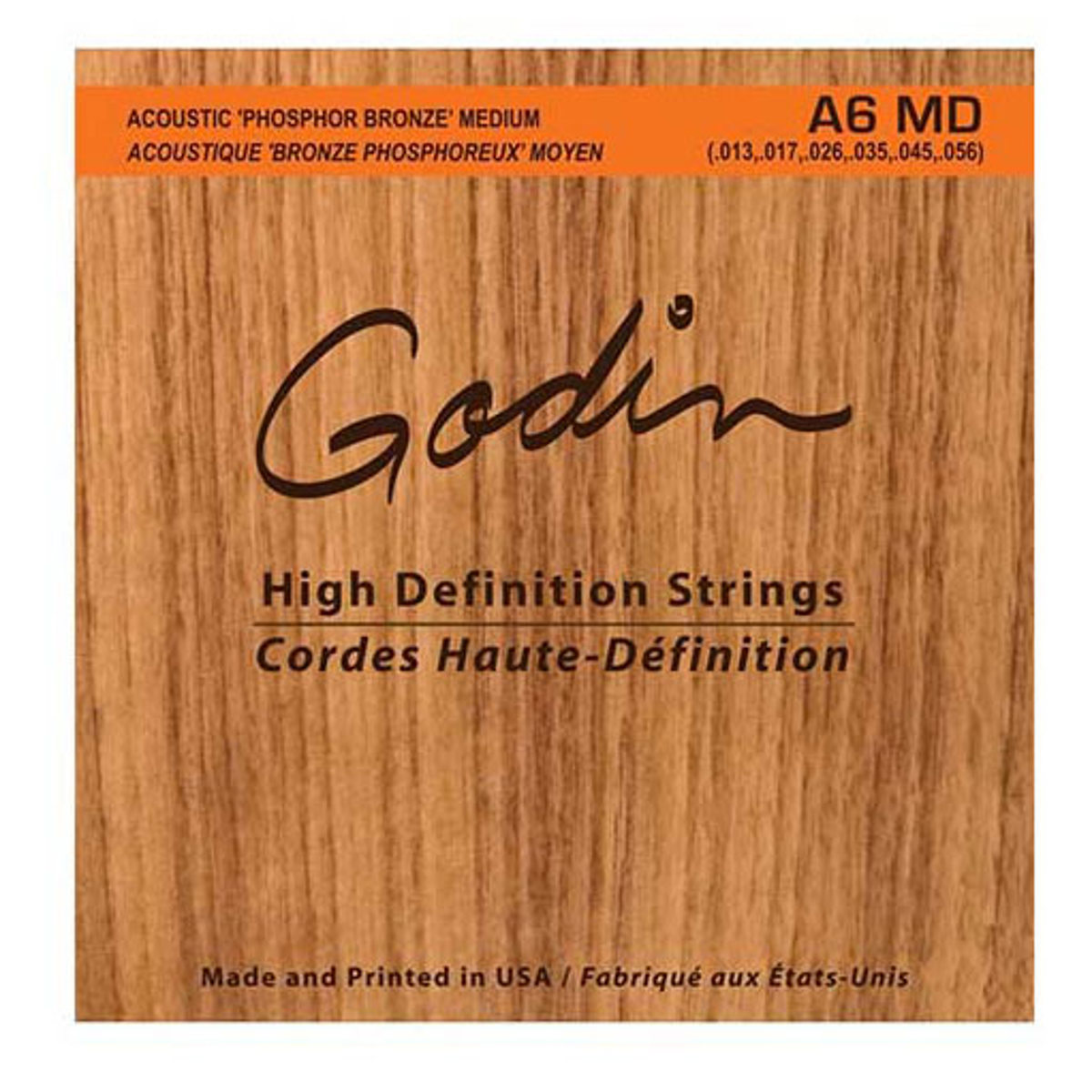 Art & Lutherie A6 MD Phosphor Bronze Strings for Acoustic Guitar -  Art & Lutherie, 009336