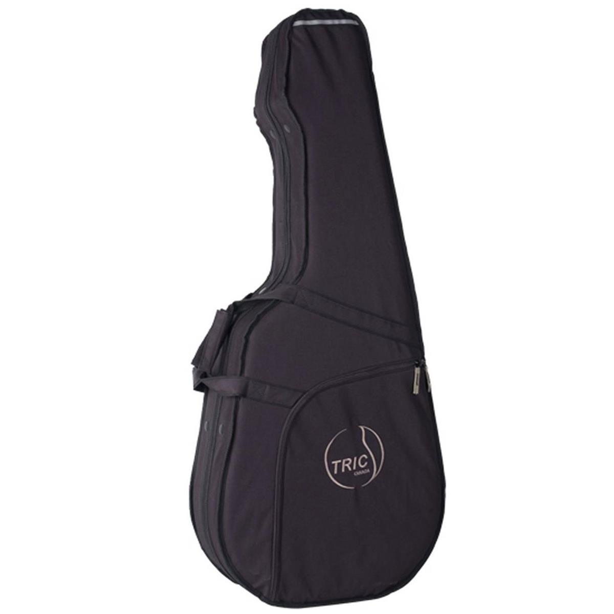 Art & Lutherie TRIC Deluxe Roadhouse Parlor Acoustic Guitar Case, Black -  Art & Lutherie, 038671