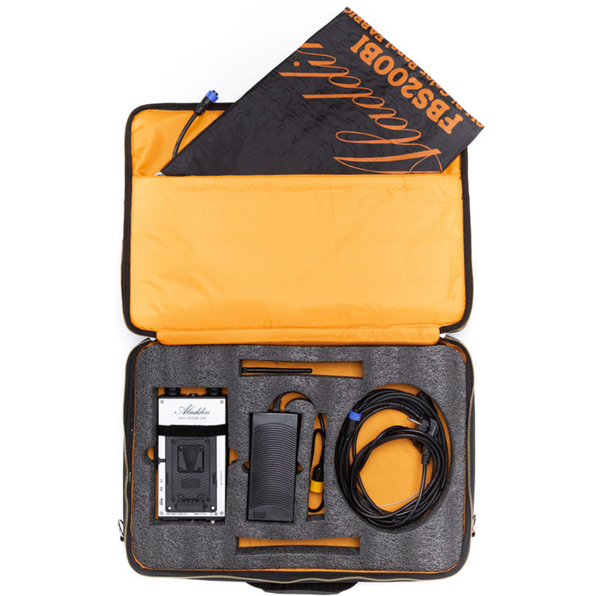 

Aladdin FABRIC-LITE 350W 3x3' Bi-Color V-Mount LED Panel Kit with Case