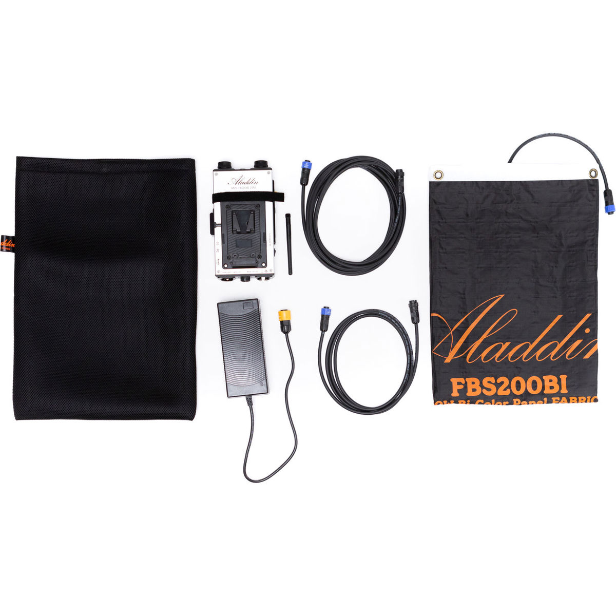 

Aladdin FABRIC-LITE 350W 3x3' Bi-Color V-Mount LED Light Kit