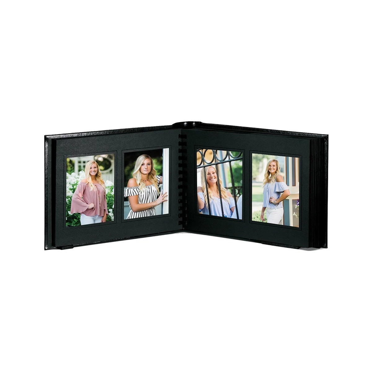 

TAP Encore 4x5" 2 View Deluxe Proof/Preview Photo Album, 10 Pages, Black/Black