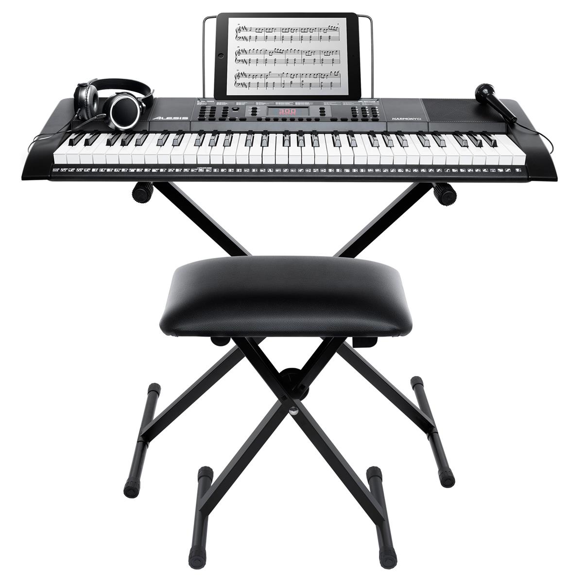 Image of Alesis Harmony 61 MKII 61-Key Portable Keyboard with Built-In Speakers