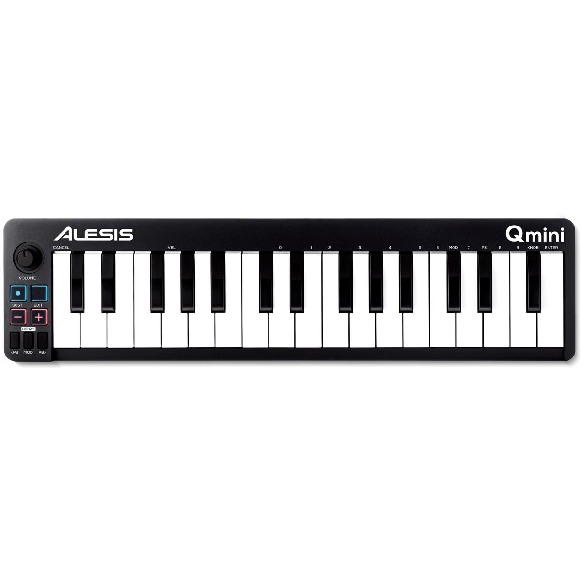 Image of Alesis Qmini Compact 32-Key USB/MIDI Keyboard Controller