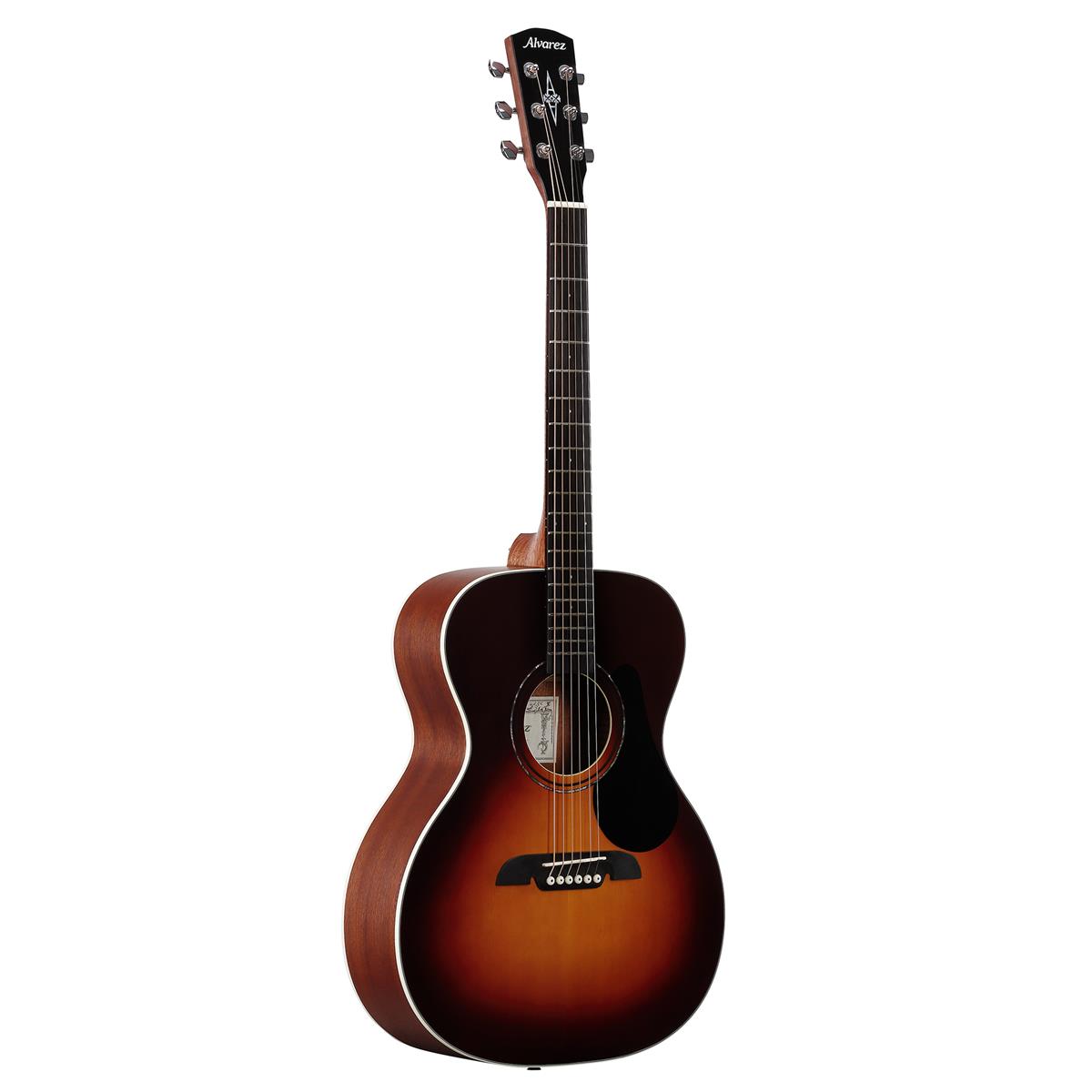 Regent Series  OM/Folk Acoustic Guitar w/Deluxe Gig Bag, Sunburst - Alvarez RF26SB