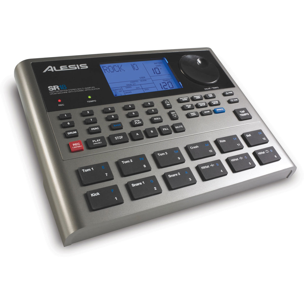 

Alesis SR-18 Drum Machine with 500+ Drum/Percussion Sounds